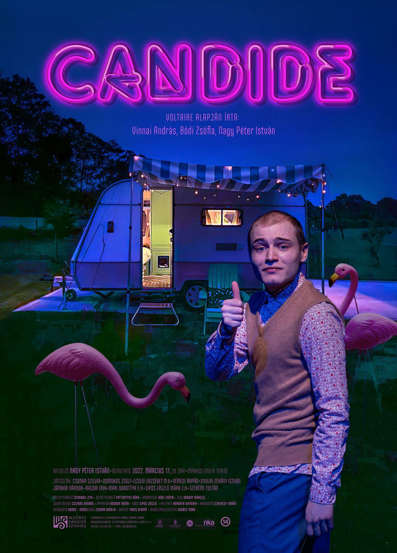 Candide plakát 