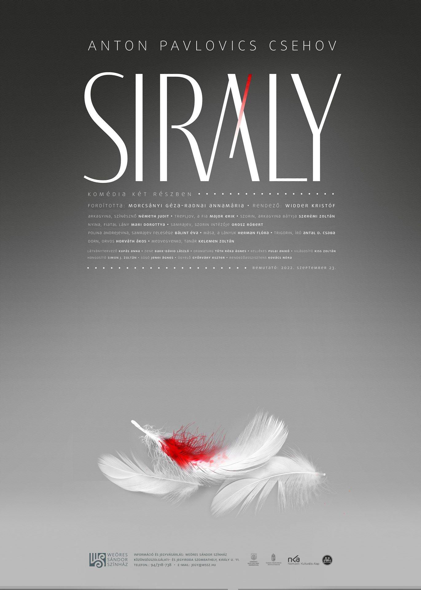Sirály plakát fotó: Bonyhádi Károly