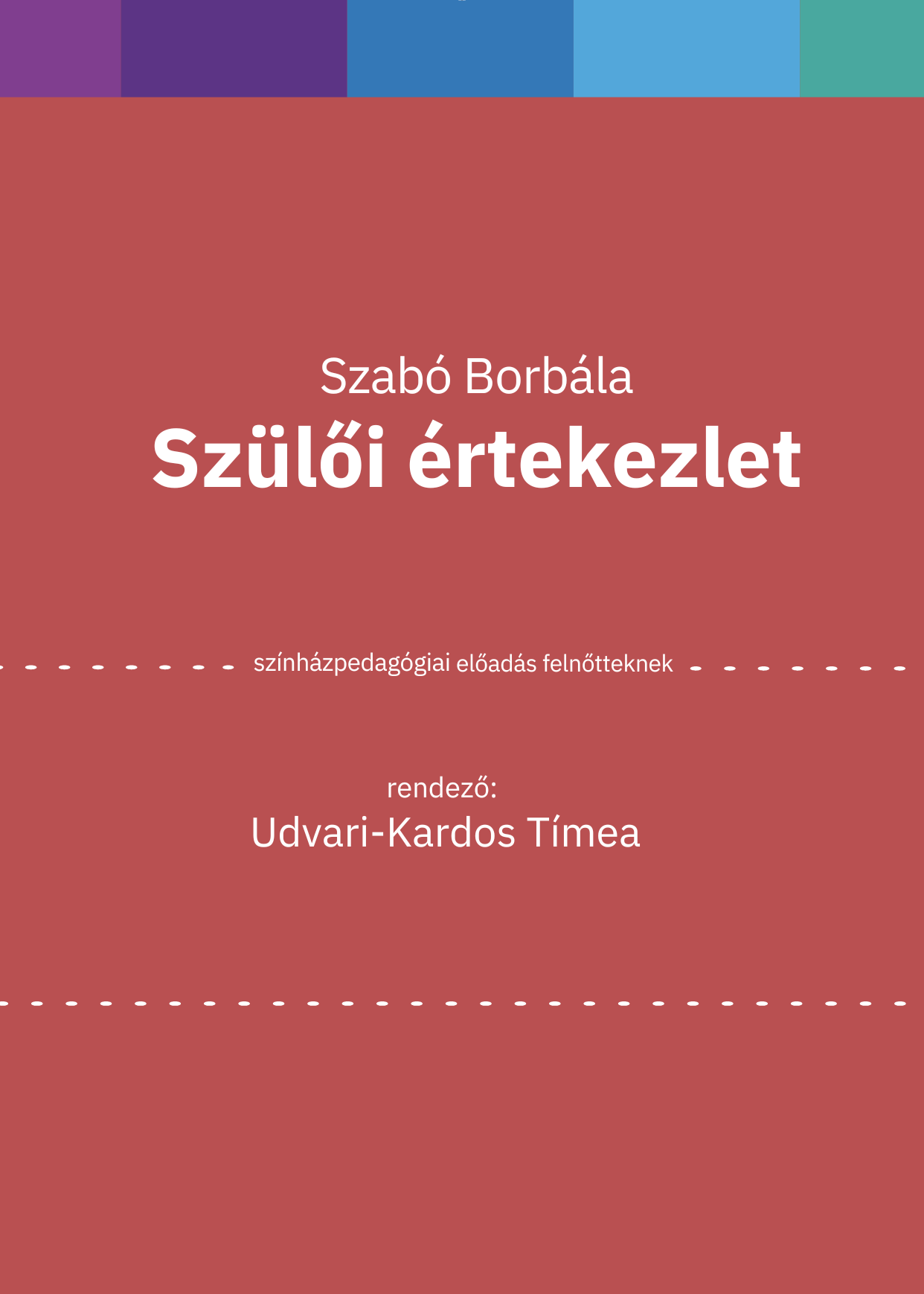 Szülői értekezlet 