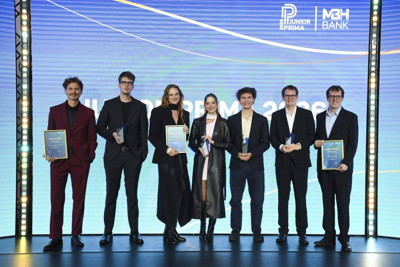 Junior Prima díj 2026 fotó: MTI